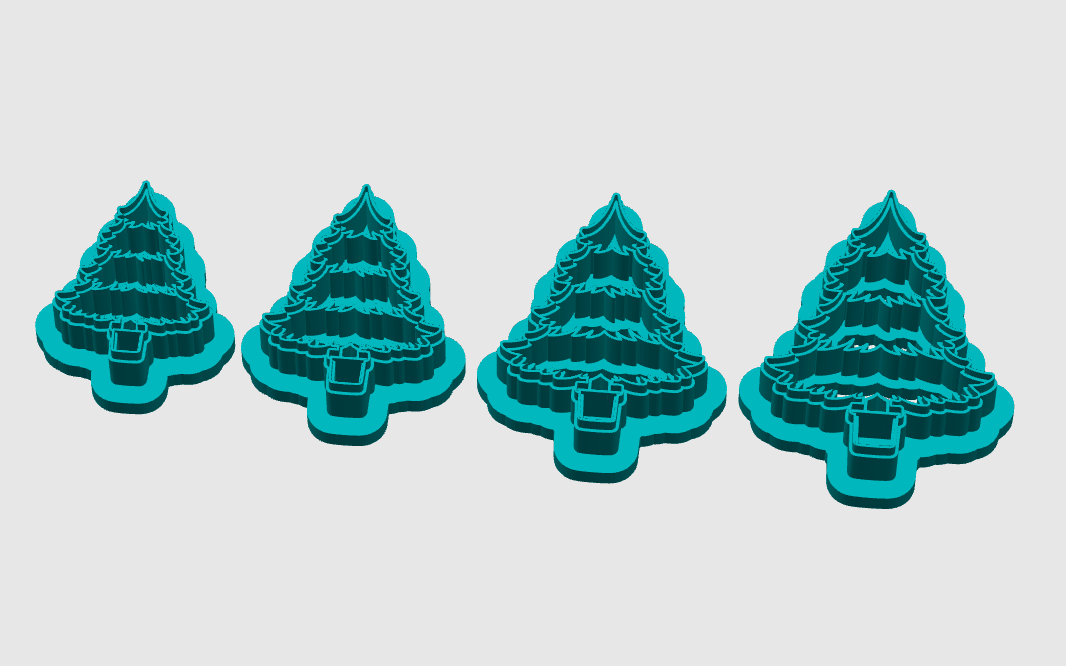 Massamuotti Joulukuusi