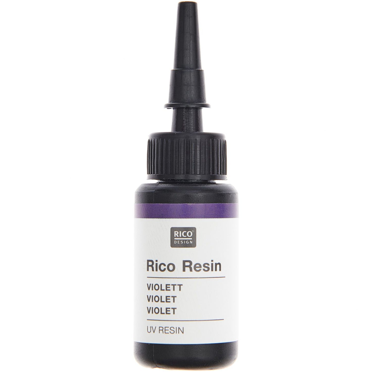 Violetin värinen uv hartsi pienessä 10ml pullossa. Käytetään korujen tekemiseen tai pinnoittamiseen