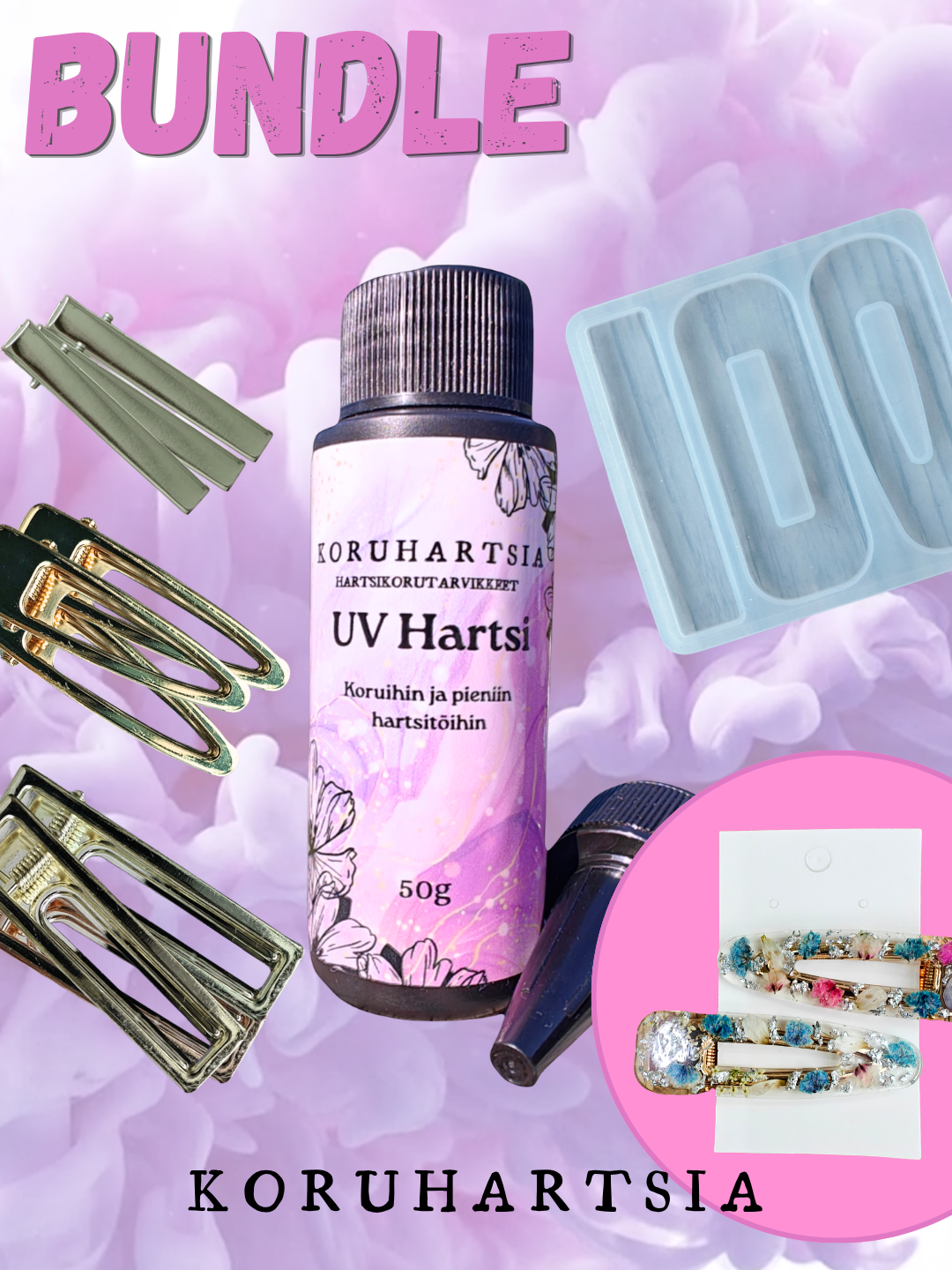 UV Hartsi Aloituspakkaus Pinnit