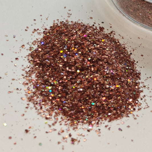 Ekoglitter - Pronssi Holografinen