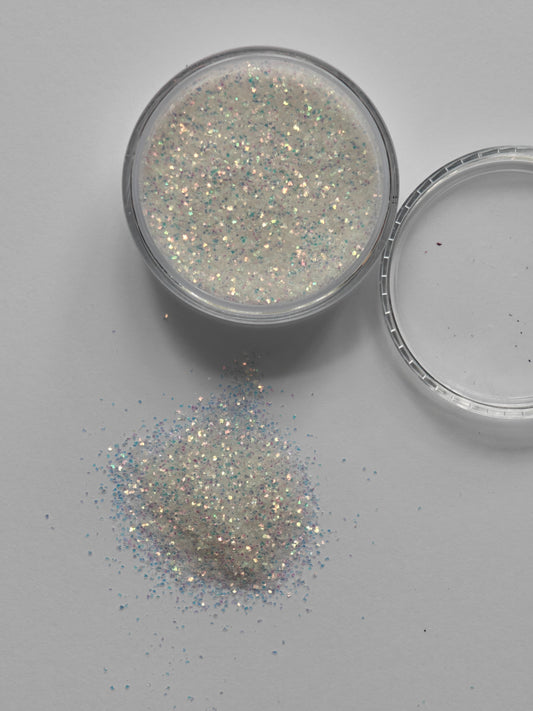 Ekoglitter - Valkoinen Unicorn skin