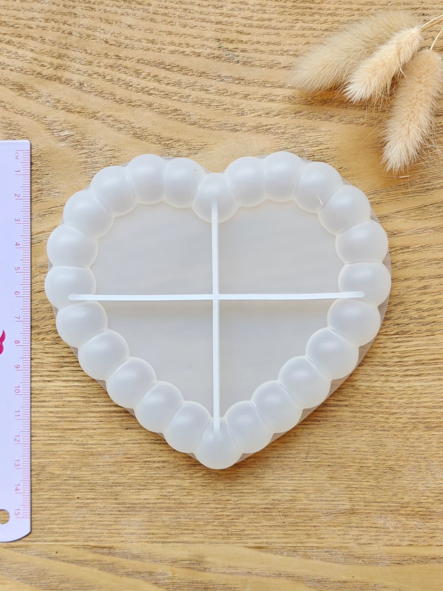 Silikonimuotti - Sydänpallero alunen