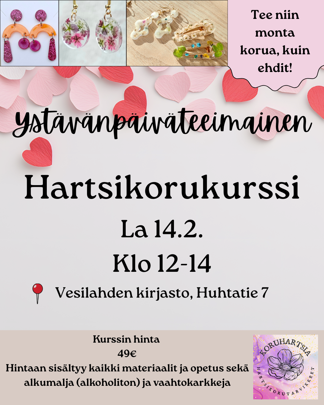 Hartsikorukurssi 14.2.2026 Vesilahti
