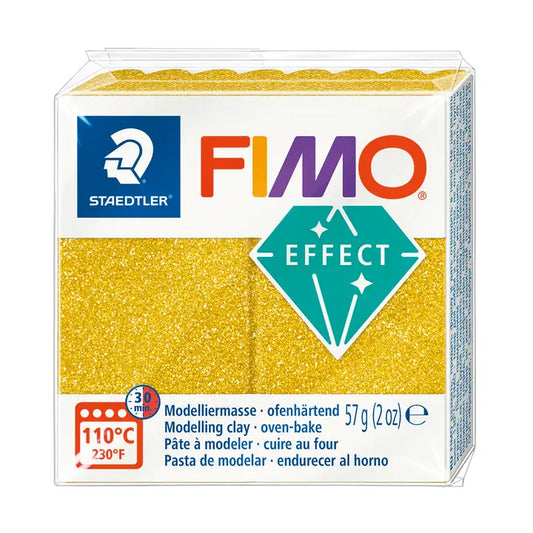 Fimomassa - Effect Kultainen glitter