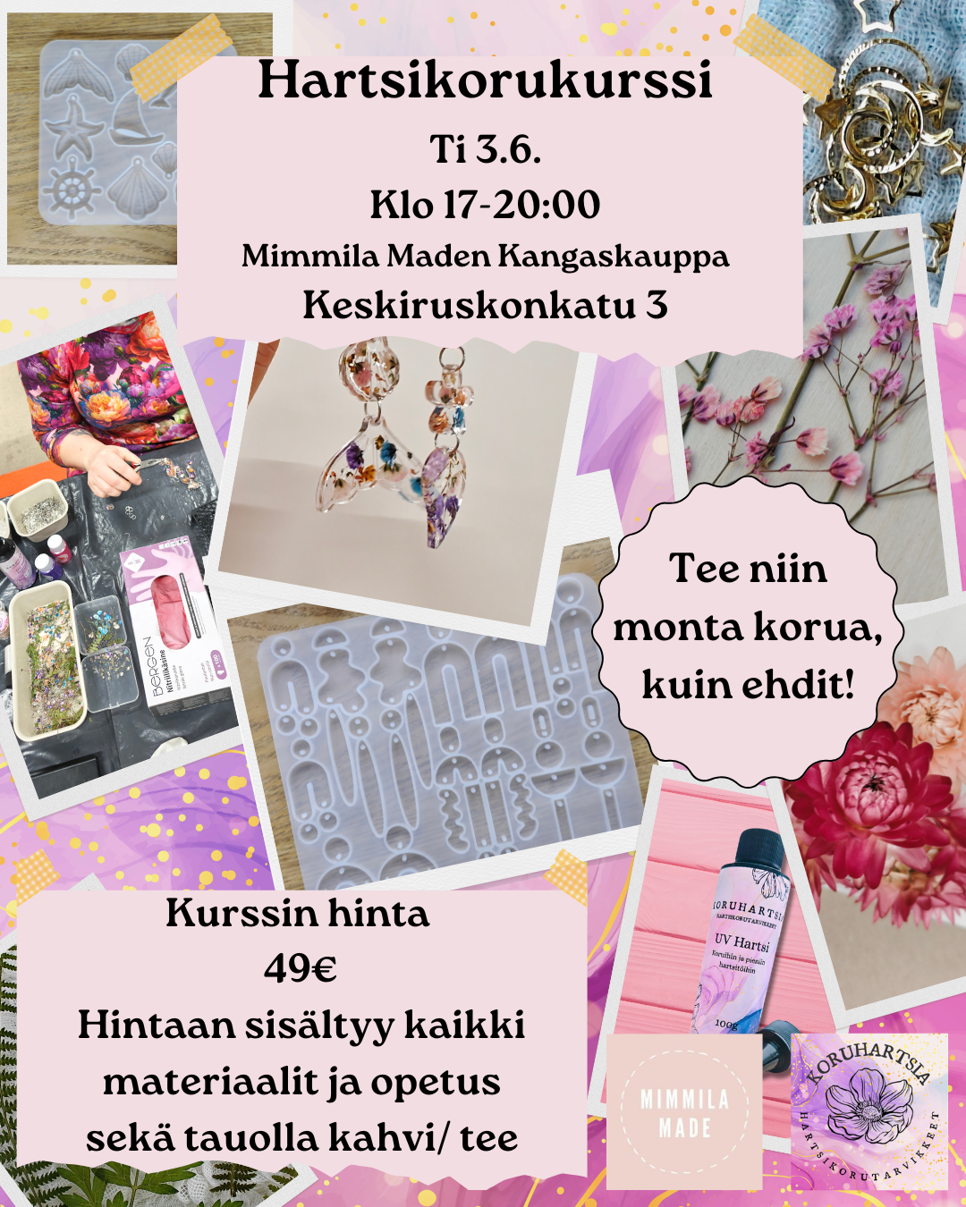 Hartsikorukurssi 3.6.2025 Tampere