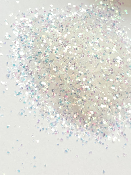 Ekoglitter - Valkoinen Unicorn skin
